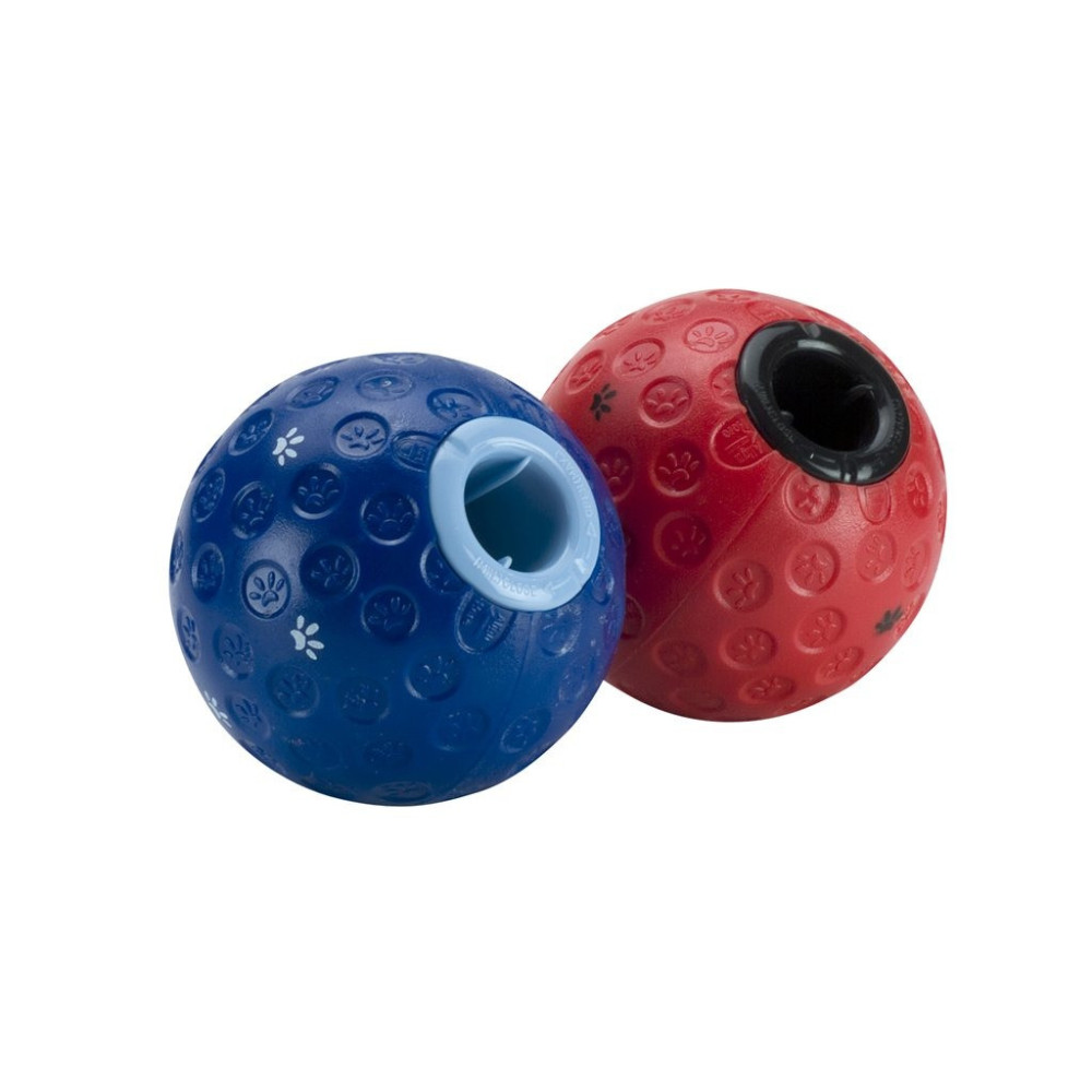 Kruuse Buster Treat Dispenser Toy Ball For Dog, Red, Small Size