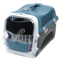 Catit Cabrio Cat Carrier, Blue/Gray, 51 L x 33 W x 35 H Cm