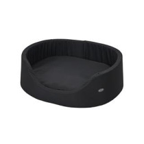 Kruuse Buster Oval Bed For Dog, Black Colour, 100 Cm