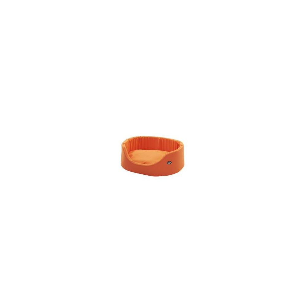 Kruuse Buster Oval Bed For Dog, Orange Colour, 80 Cm