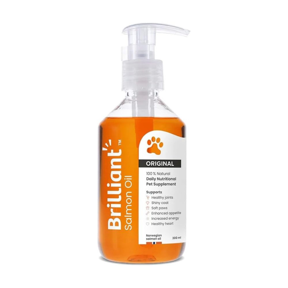 Brilliant Salmon Oil For Dogs And Cats, 300Ml