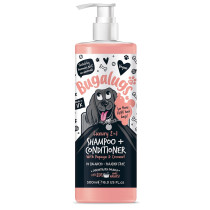 Bugalugs Luxury 2 In 1 Papaya And Coconut Dog Shampoo And Conditioner, 500Ml