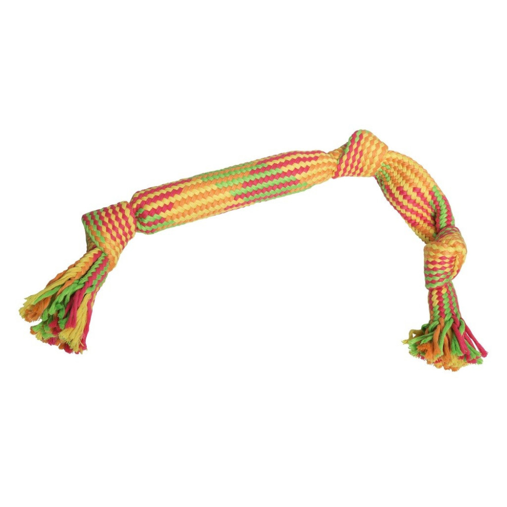Armitage Bungee Figure Dog Toy Promoting Physical And Mental Stimulation, Multicolour