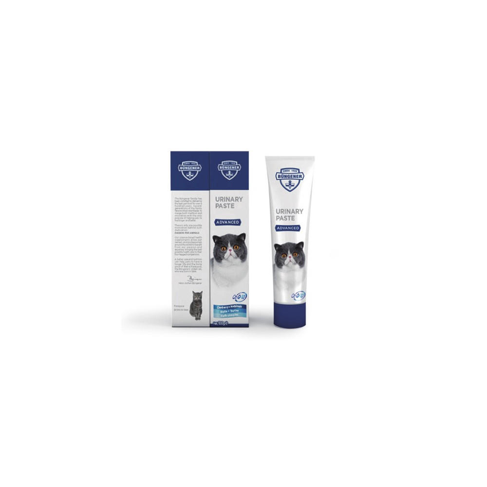 Bungener Advanced Urinary Paste For Cats, 100 Gram