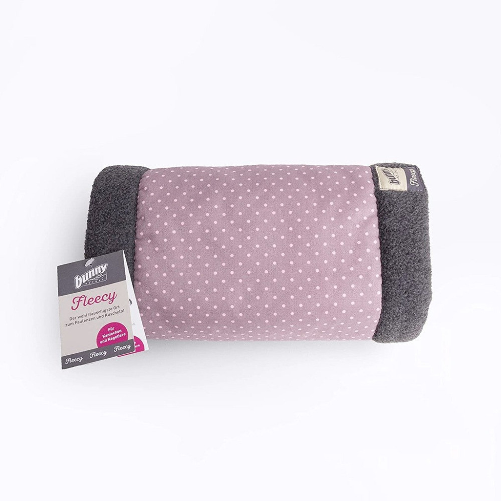 Bunny Nature Fleecy Small Animal Tunnel Soft And Cozy, Pink