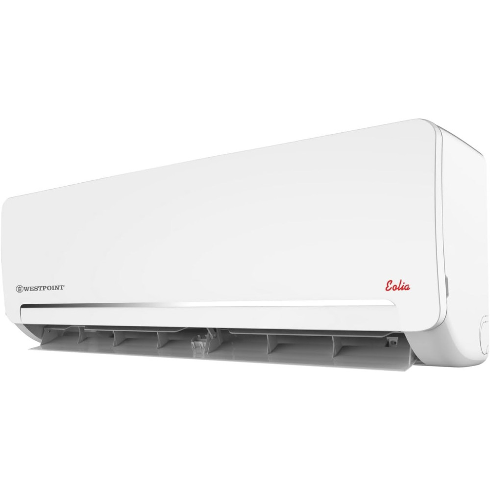 Westpoint 2.0 Ton Split Air Conditioner, 24000 British Thermal Units, Rotary Compressor, I FEEL function, Gold Fins, 4 Way Swing, Indoor HxWxD 33x108.2x23.3 cms, One Year Warranty WSN2423LTYA