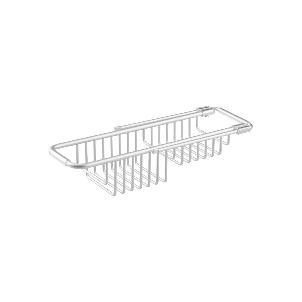 Interdesign Metro Aluminum Durable And Stylish Sink Caddy, Silver