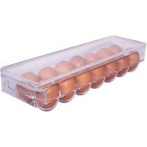 Homesmiths Fridge Organizer Set Of 4, Clear