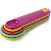 Joie Pack Of 5 Multicolour Measuring SpoonÂ 