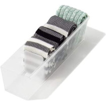 Like It Drawer Organizer With Two Dividers, Clear