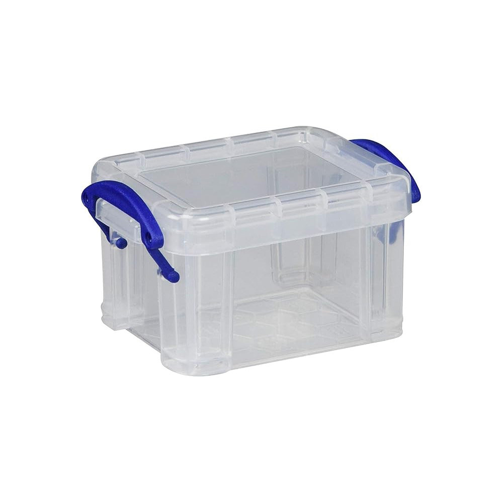 Really Useful Box Storage Box With Lid, 0.14L Storage Capacity