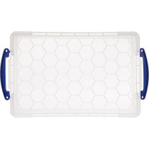 Really Useful Box Flat Storage Box With Lid, 4L Storage Capacity