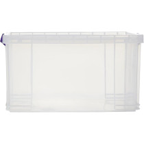 Really Useful Box Storage Box With Lid, 84L Storage Capacity