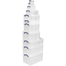Really Useful Box Storage Box, 5L Capacity, Clear