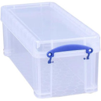 Really Useful Box Flat Storage Box, 6.5L Capacity, Clear