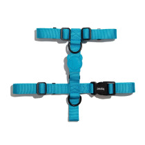 Zee.Dog Ultimate Blue H-Harness For Dog, Long Lasting, Small