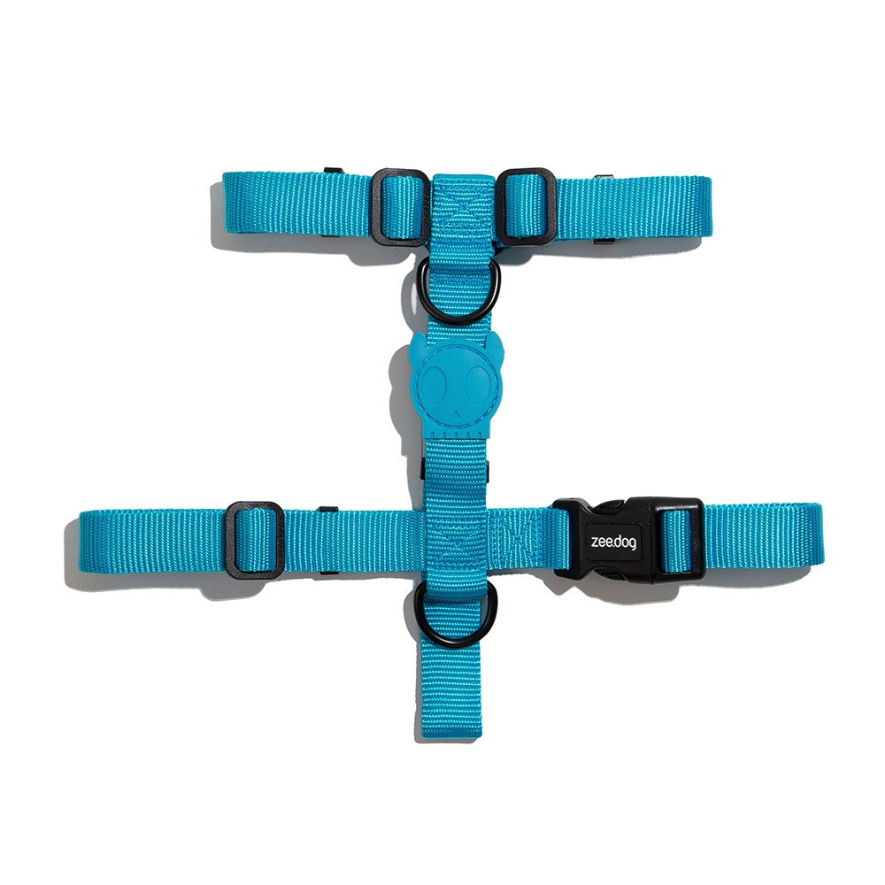 Zee.Dog Ultimate Blue H-Harness For Dog, Long Lasting, Extra Small