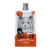 Kitty Joy Cat Lick Chicken Flavor Cream Cat Treats, 90g
