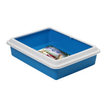 Georplast Max Cat Litter Tray, 43.5 x 34 x 11cm, Blue
