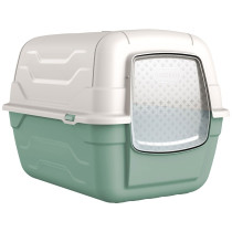 Georplast Roto-Toilet Cat Litter Box, 52 x 40 x 40h, Green