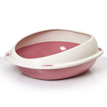 Georplast Shuttle 45cm Cat Litter Tray, 45 x 36 x 15.5h, Pink