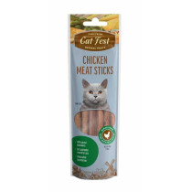 Cat Fest Farm Fresh Natural Chicken Meat Sticks For Cats, 45 Gram