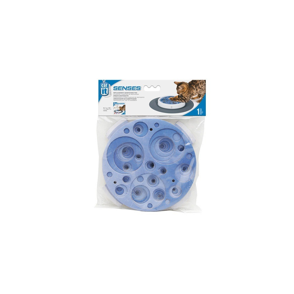 Catit Design Senses Round Shape Scratch Pad Refill, Purple