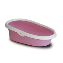Mp Bergamo Cat Litter Box Mini, Multi-Colour, 43 x 30 x 14 Cm