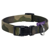 Bobby Camouflage Nylon Dog Collar Trendy And Unique, Xl, Khaki