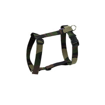 Bobby Camouflage Nylon Dog Harness, Khaki, Medium