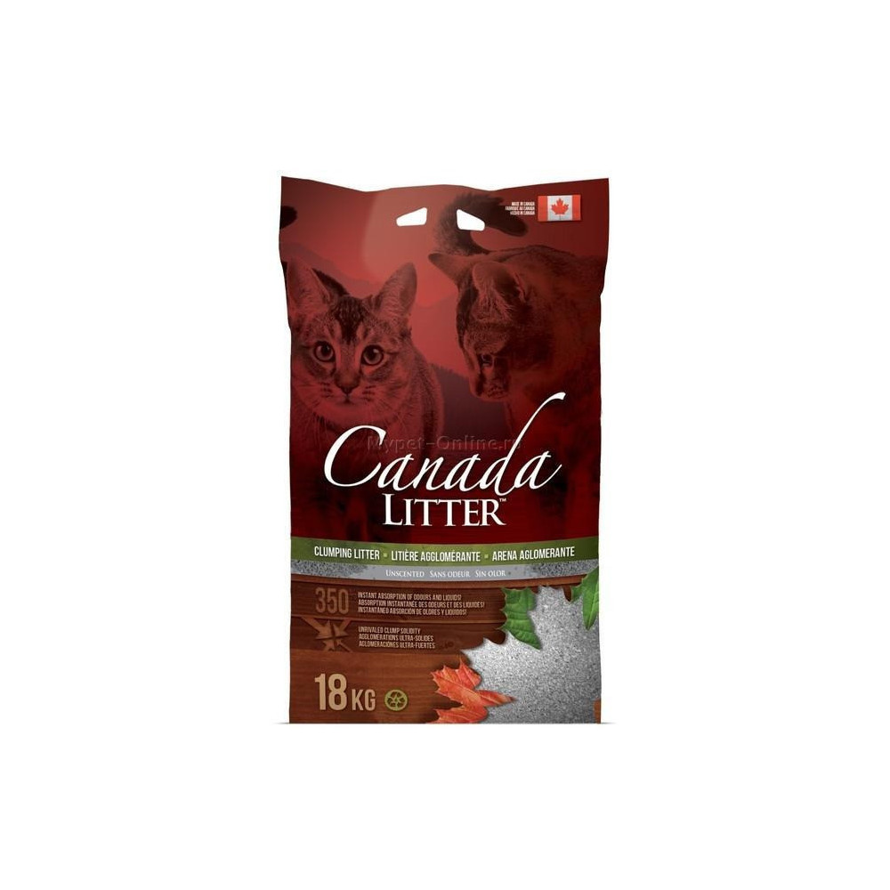 Canada Litter Unscented For Cat, 18 Kg
