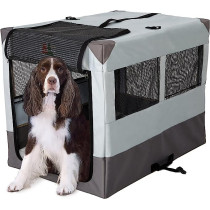 Midwest Portable Tent Crate Intermediate, Grey