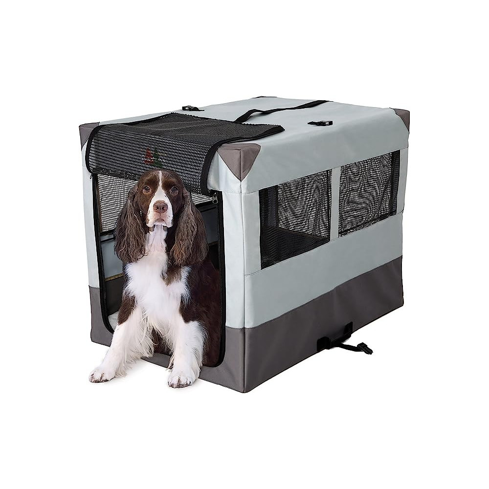 Midwest Portable Tent Crate Intermediate, Grey