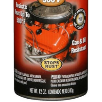 Rust Oleum Auto Engine Enamel Spray Paint With Gas And Oil Resistant, Black