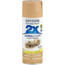 Rust Oleum Painters Touch 2 X Ultra Cover Paint Plus Primer, Gloss Khaki/Beige