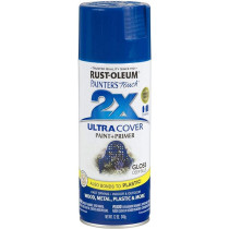 Rust Oleum Painters Touch 2 X Ultra Cover Paint Plus Primer, Gloss Deep Blue