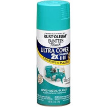 Rust Oleum Painters Touch 2 X Ultra Cover Paint Plus Primer, Gloss Seaside