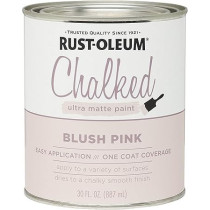 Rust Oleum Chalked Ultra Matte Paint 887ml, Blush Pink