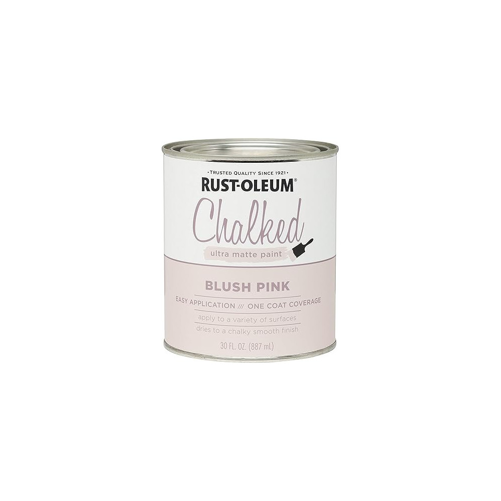 Rust Oleum Chalked Ultra Matte Paint 887ml, Blush Pink