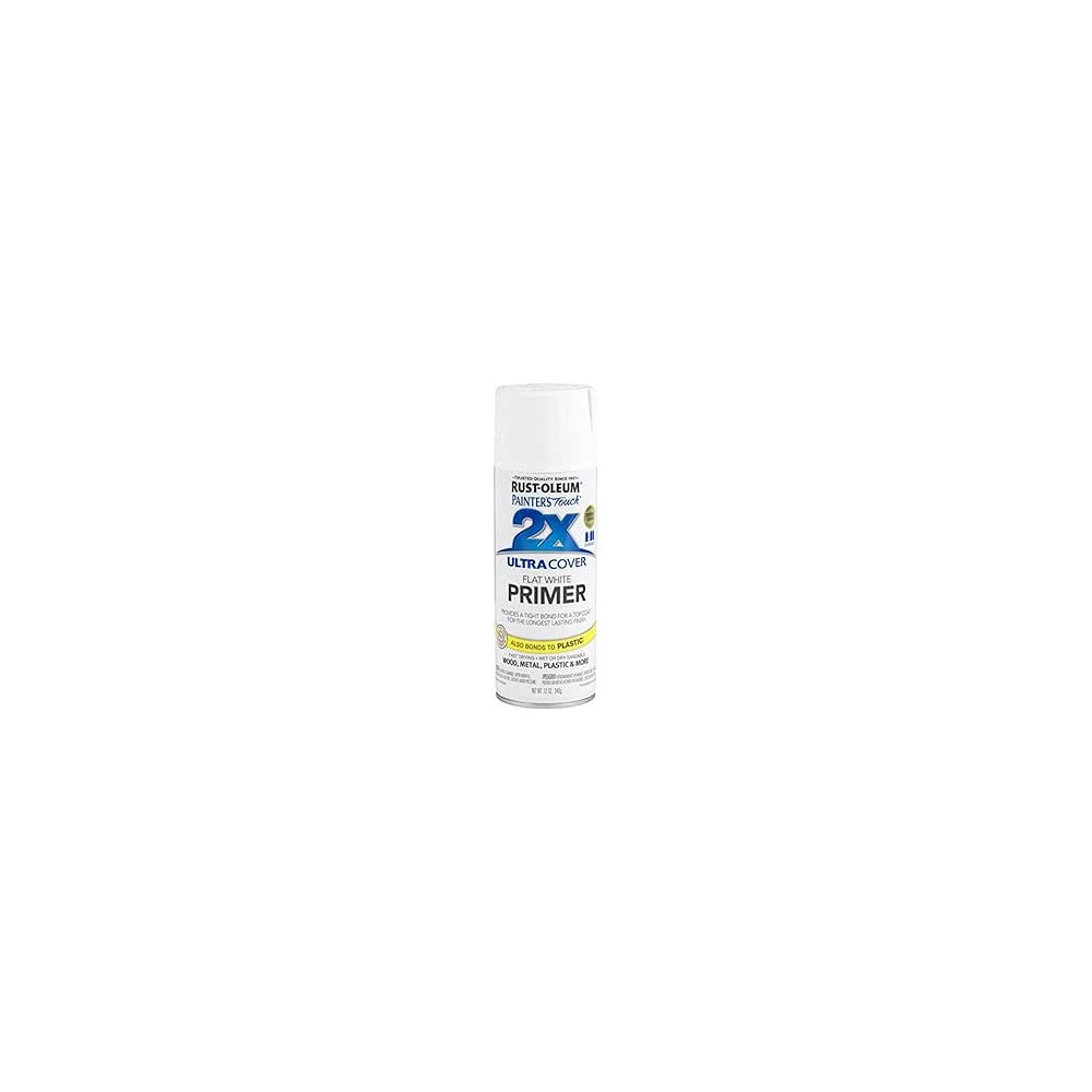 Rust Oleum Painters Touch 2 x Ultra Cover Flat White Primer
