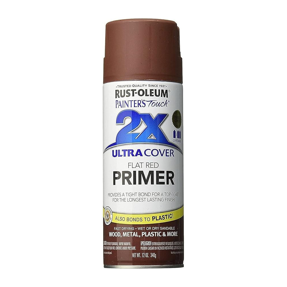 Rust Oleum Painters Touch 2 X Ultra Cover Primer, Flat Red