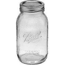 Ball Wide Mouth 24 oz Transparent Glass Jar