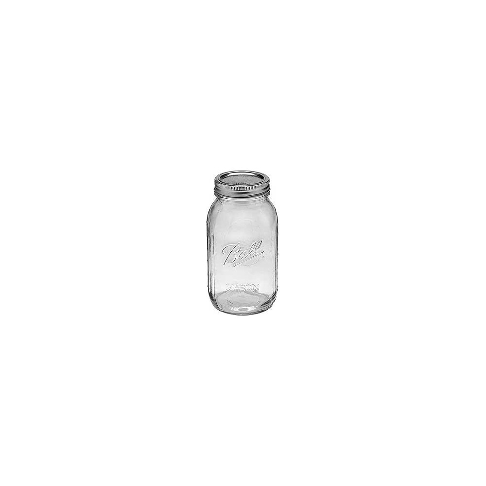 Ball Wide Mouth 24 oz Transparent Glass Jar