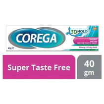COREGA Super Taste Free Denture Fixative Cream 40G