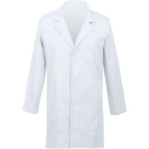 Pharmacy Lab Coat, Long Sleeve, White