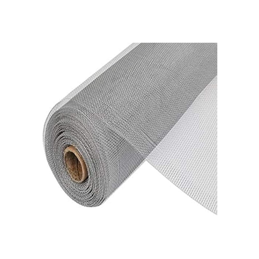 Abbasali Aluminium Fly Insect Net Protection Screen For Mosquito, Window And Door Protection, 4 Feet X 2.5 Meter