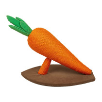 FOFOS Carrot Cat Scratcher, Large (61 x 36 x 38cm), Orange