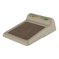 Georplast Flipper Cat Toy With 2 Balls With Scratcher, Beige