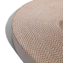 Zee.Cat Cat Scratcher Refill 100 Percentage Recyclable Corrugated Cardboard, Beige