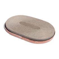 Zee.Cat Citrus Cat Scratcher Pad Made From 100 Percentage Recyclable Cardboard